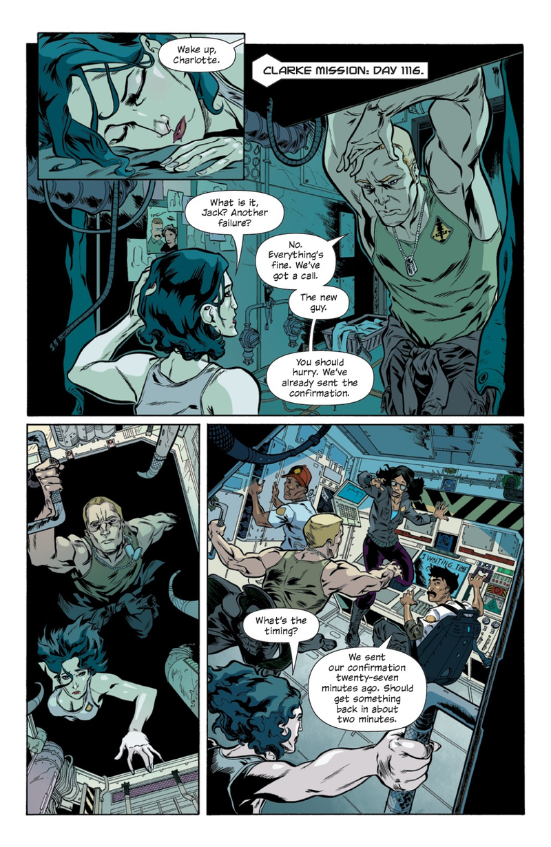 Illustration for article titled Read the first issue of Letter 44, the comic everyone's raving about